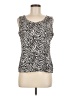 212 Collection Ivory Sleeveless Top Size M - photo 1