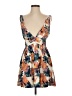 NBD 100% Viscose Tropical Orange Cocktail Dress Size XS - photo 1