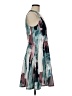 Mossimo Graphic Teal Cocktail Dress Size M - photo 4