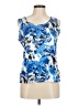 212 Collection Blue Sleeveless Top Size M - photo 1