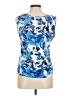 212 Collection Blue Sleeveless Top Size M - photo 2