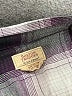 Boston Traders Plaid Purple Long Sleeve Button-Down Shirt Size S - photo 7
