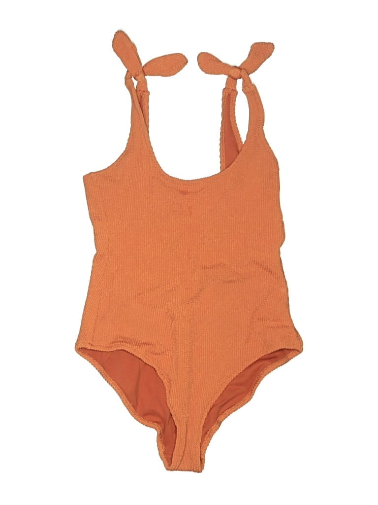 Pre-owned Kona Sol One Piece Swimsuit In Orange