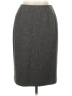 Larry Levine Chevron-herringbone Gray Formal Skirt Size 10 - photo 1