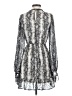 How Very Loved 100% Polyester Paisley Gray Casual Dress Size S - photo 2