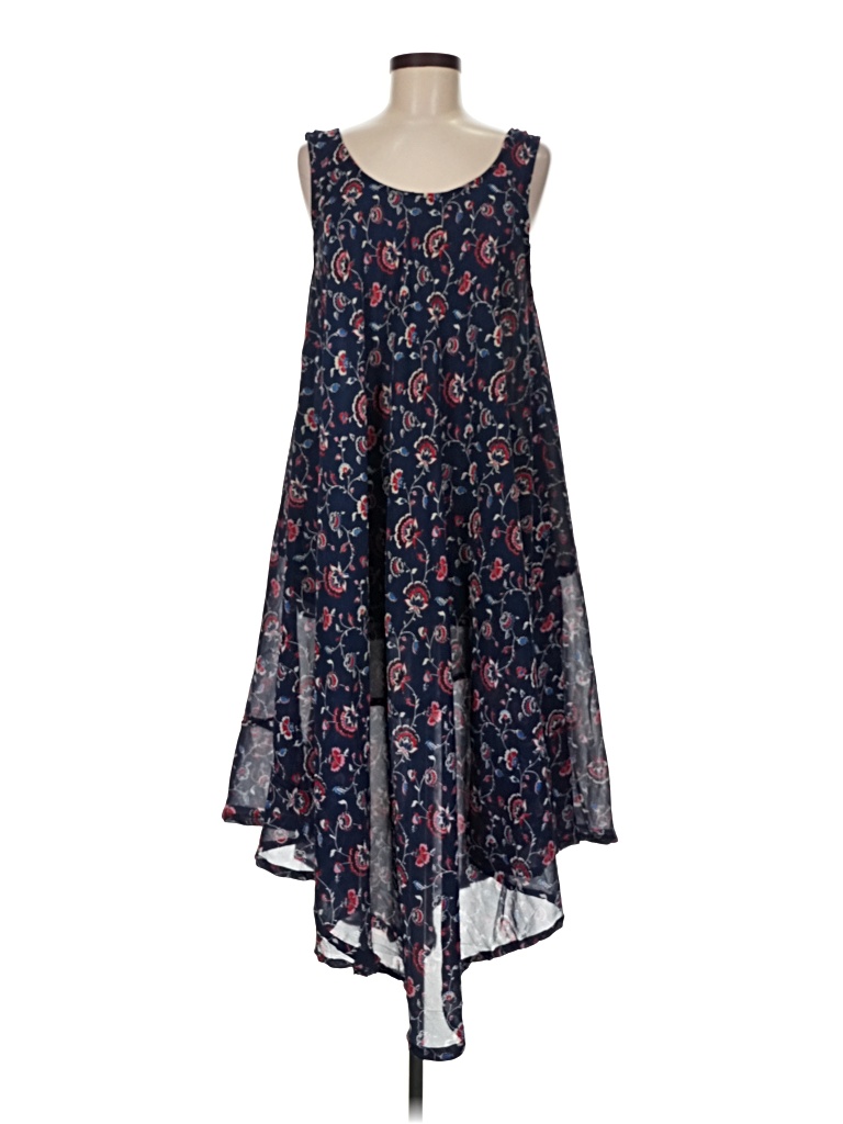 Pre-owned Unbranded Casual Dress In Blue