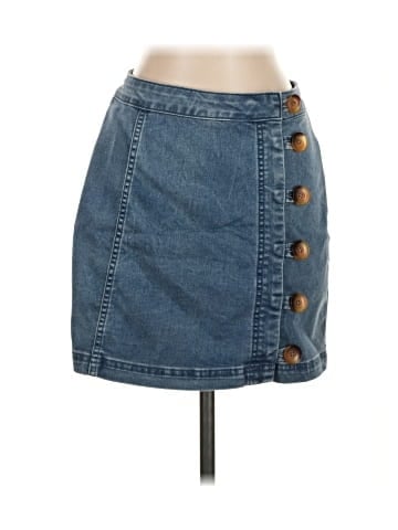 Free People Denim Skirt (view 1)