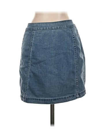 Free People Denim Skirt (view 2)