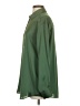 Zara Solid Green Long Sleeve Blouse Size S - photo 5