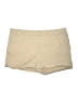 Merona 100% Cotton Solid Tan Khaki Shorts Size 18 - photo 1