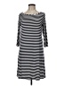 Yala Stripes Black Casual Dress Size M - photo 1