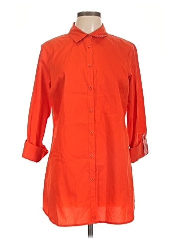 Zac & Rachel 3/4 Sleeve Button-Down Shirt (view 1)