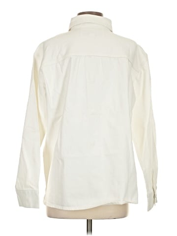 CALVIN KLEIN JEANS Long Sleeve Button-Down Shirt (view 2)