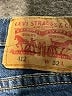 Levi's 100% Cotton Blue Denim Shorts Size 32 waist - photo 3