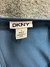 DKNY 100% Polyester Teal Short Sleeve Top Size S - photo 4