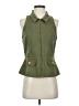 Barbara Lesser 100% Cotton Green Vest Size S - photo 1