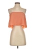 Wilfred 100% Polyester Orange Sleeveless Blouse Size S - photo 1
