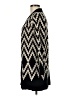 Cyrus Chevron-herringbone Black Cardigan Size 8 - photo 5
