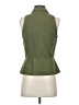 Barbara Lesser 100% Cotton Green Vest Size S - photo 2