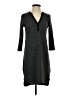 Adrienne Vittadini Gray Casual Dress Size XS - photo 1