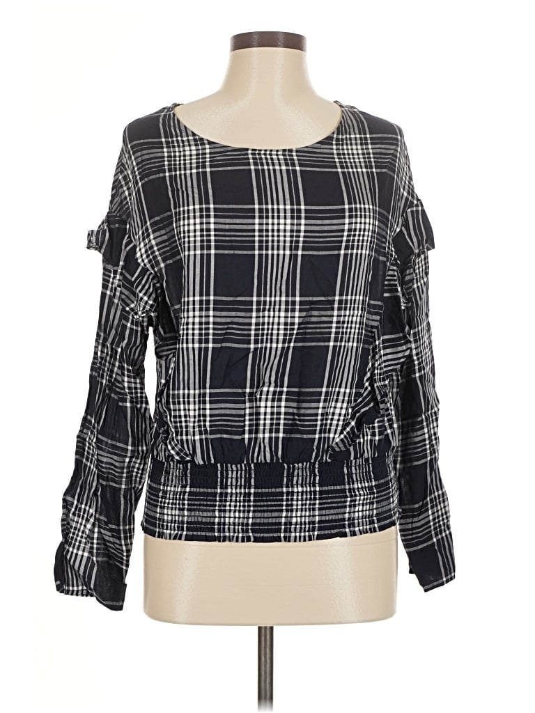 Pre-owned Express Long Sleeve T-shirt In Black