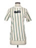 Assorted Brands Stripes Green Short Sleeve T-Shirt Size S - photo 1