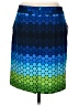 PREMISE Color Block Blue Casual Skirt Size 8 - photo 2