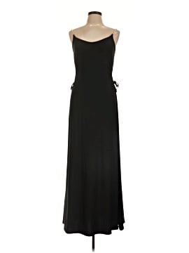 red and black ombre dress Vintage Black Red Ombre A Line Spaghetti Strap Chiffon Long Prom Dress   shinydress