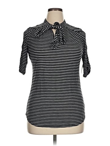 Caslon Short Sleeve Turtleneck (view 1)