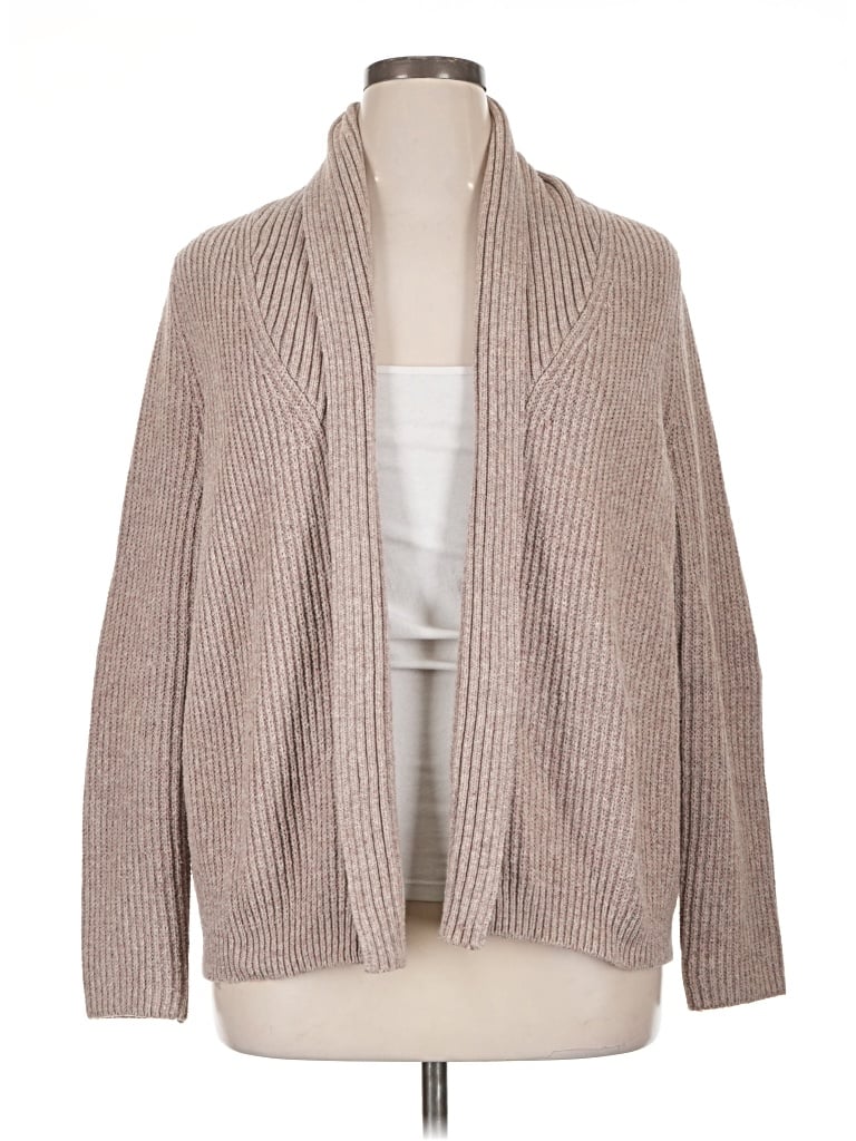 Pre-owned A New Day Cardigan Sweater In Tan