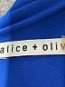 Alice + Olivia Blue Casual Dress Size S - photo 7