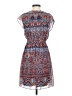 Unbranded Paisley Blue Casual Dress Size XS (estimated) - photo 2