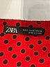 Zara Polka Dots Red Cocktail Dress Size S - photo 7