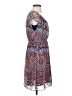 Unbranded Paisley Blue Casual Dress Size XS (estimated) - photo 4