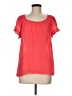 Kenar Red Short Sleeve Blouse Size M - photo 1