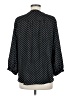 Vince Camuto 100% Polyester Polka Dots Black 3/4 Sleeve Blouse Size M - photo 2