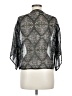 Lovestitch 100% Polyester Black 3/4 Sleeve Blouse Size M - photo 2