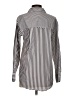 A New Day Stripes Silver Long Sleeve Blouse Size XS - photo 2