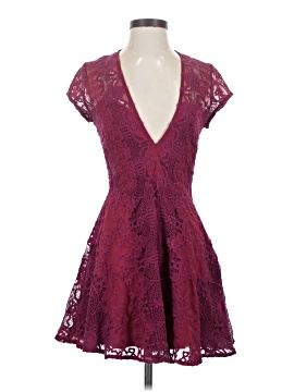 for love and lemons burgundy dress For Love and Lemons