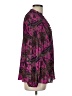 Unbranded Paisley Purple Long Sleeve Blouse Size L (estimated) - photo 4