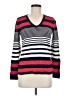 Tommy Hilfiger Stripes Red Pullover Sweater Size M - photo 1