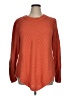 Caslon 100% Cotton Orange Pullover Sweater Size XL - photo 1