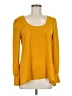 LoveRiche 100% Polyester Yellow Long Sleeve Blouse Size M - photo 1