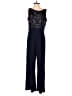 R&M Richards Blue Jumpsuit Size 6 Petite - photo 1