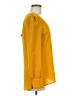 LoveRiche 100% Polyester Yellow Long Sleeve Blouse Size M - photo 4