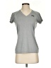 Under Armour 100% Polyester Gray Active T-Shirt Size XS - photo 1