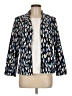 Briggs New York Print Blue Blazer Size 6 Petite - photo 1