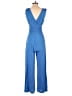 Lascana 100% Viscose Solid Blue Jumpsuit Size 36 waist - photo 2