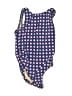 Crewcuts Polka Dots Blue One Piece Swimsuit Size 6-12 mo - photo 1