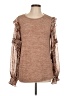 Shein Brown Pullover Sweater Size L - photo 1